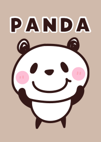 The simple theme of Panda-san
