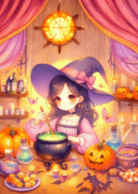 cute little witch halloween V. 62