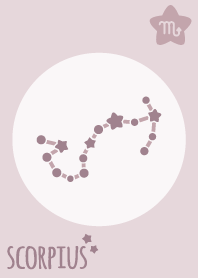 Scorpion Sign'PurplePink'