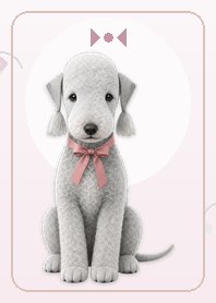 Botanical Bedlington Terrier