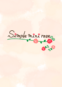 Simple mini rose