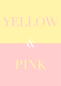 yellow & pink