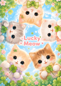 Lucky Cat and Clover