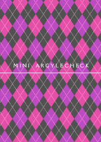 MINI ARGYLECHECK THEME 23