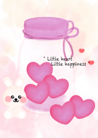 Little purple heart in the jar 3