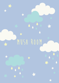 北欧クラウド　ブルー mush