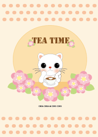 Bigeye meow Tea Time