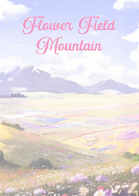 Flower Field Mountain