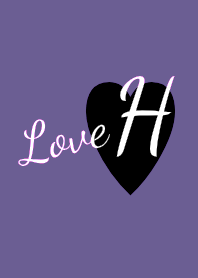 LOVE INITIAL "H" THEME 24