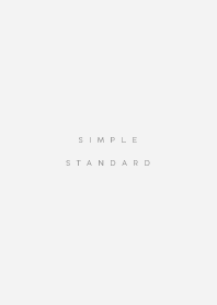 シンプル スタンダード - グレー