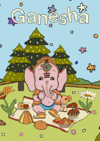 Ganesha:perfection, happiness,rich