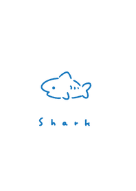 鯊魚 /white blue