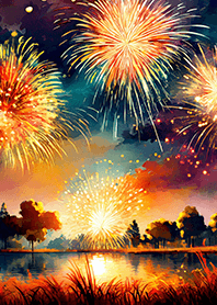 Beautiful Fireworks Theme#22