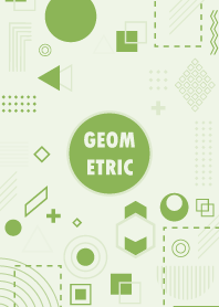 Complex Geometric Cucumber Green