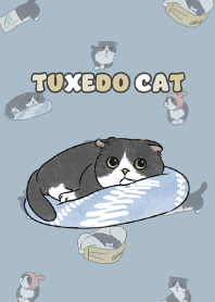 tuxedocat5 - light steel blue