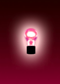 Red light bulb2
