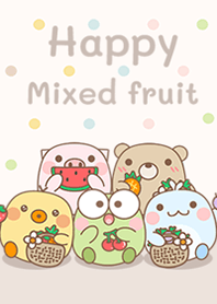 Happy Mixed fruit!