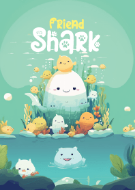chubby shark in underwater world 4
