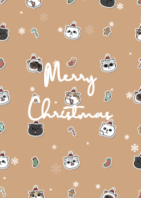 neko christmas1 - burly wood