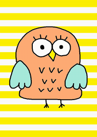(Happy orange Owl theme )