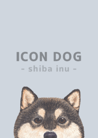 ICON DOG - shiba inu - PASTEL BL/02