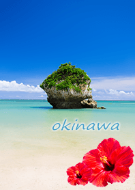 Beautiful Okinawa island,japan