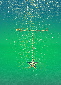 Wish on a starry night#28*Green*