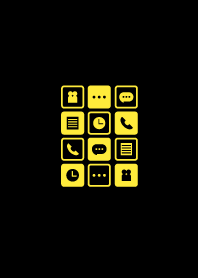 Icon -black and yellow-