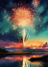 Beautiful Fireworks Theme#867