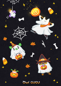 Owl GUGU Halloween Ghost
