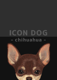 ICON DOG - chihuahua - BLACK/05