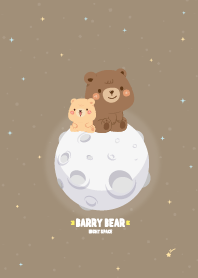 Barry Bear Night Space Brown