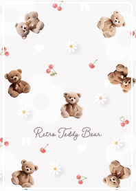 Greige Retro Teddy Bear 03_2