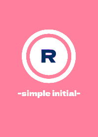simple initial-R- THEME 37