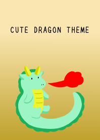 CUTE DRAGON THEME-GOLD