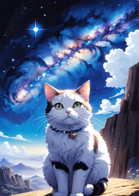 Night Moon Star Cat 992191