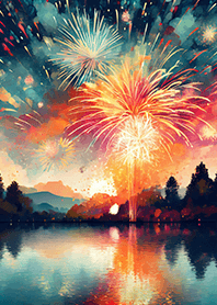 Beautiful Fireworks Theme#225