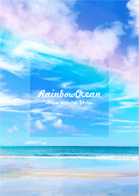 rainbow ocean #20 / natural style