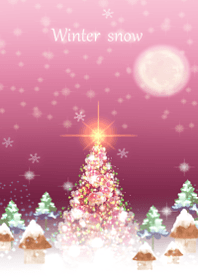 Glittering winter streets and scenery5.