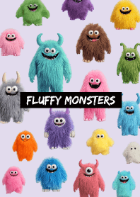 可愛絨毛怪物_紫2