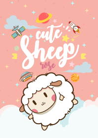 Cute Sheep Galaxy Rose