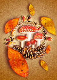Autumn mushroom