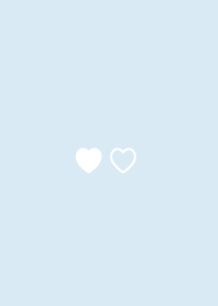 simple hearts(smaller)aqua wh