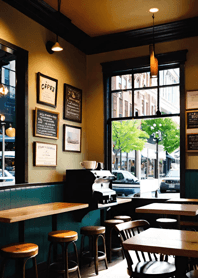 Cozy Coffee shop d547E4