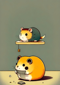 Banyak sekali hamster! 130