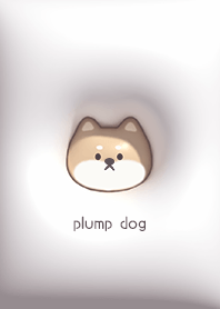 Greige Plump dog and heart 02_2