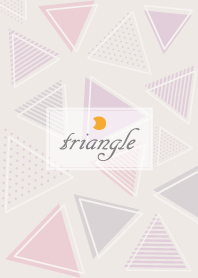 Triangle Moon'Beige'