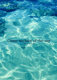 clean surface of the sea-BLUE GREEN 17