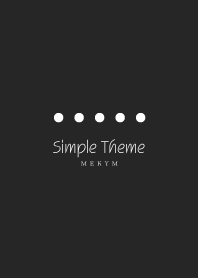 Simple Theme...