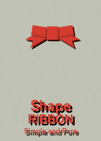 Shape RIBBON Crimson